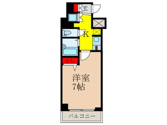 間取図 レジディア上落合
