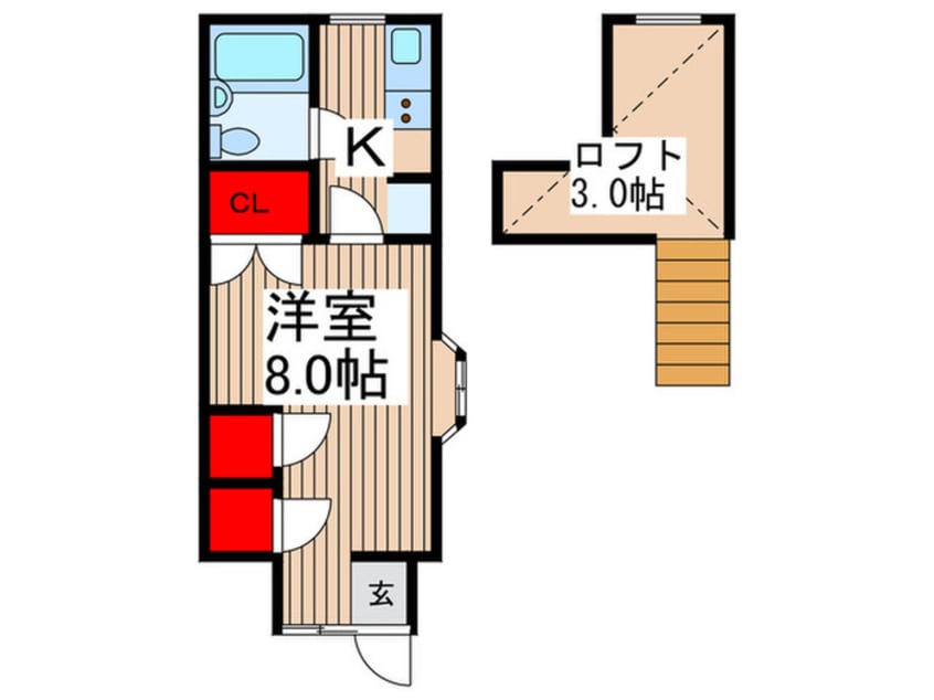 間取図 メゾンロジェ