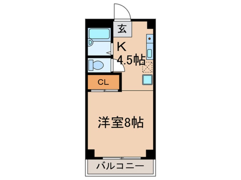 間取図 クリスタルハイム大泉