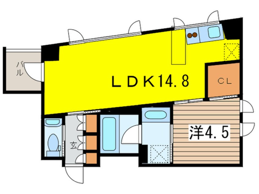 間取図 ＢＰＲレジデンス人形町