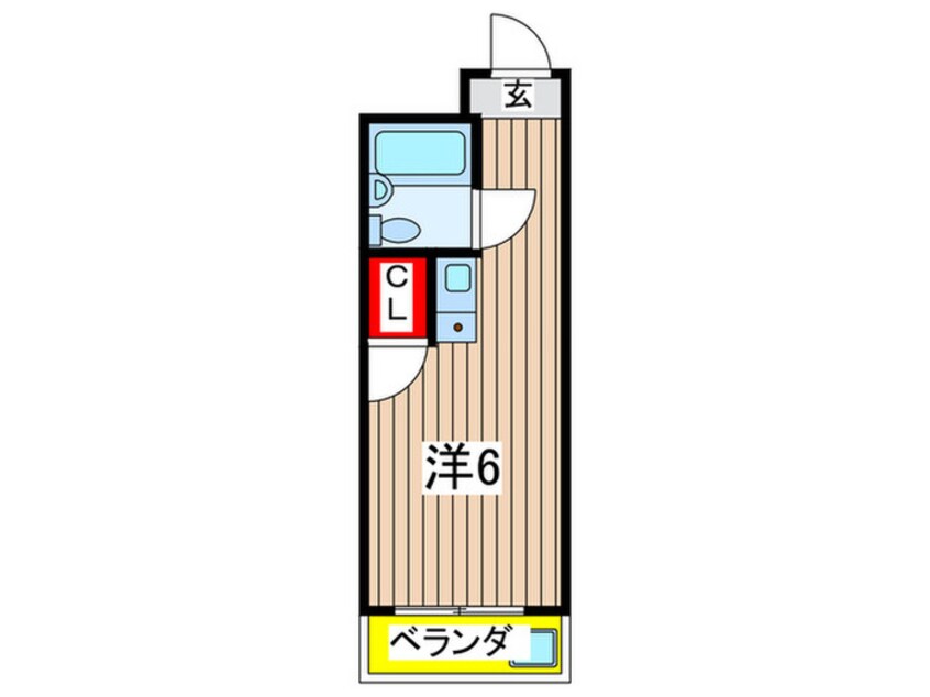 間取図 ザ・ウエスト