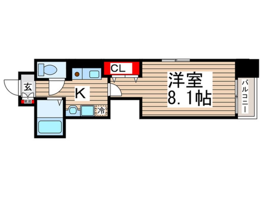 間取図 ミリアビタＮＯ．18