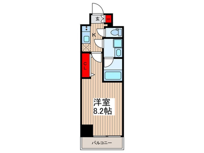 間取り図 S-RESIDENCE押上Clair