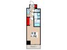 S-RESIDENCE押上Clair 1Kの間取り