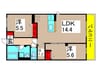 プレーリーサイド 2LDK+Sの間取り