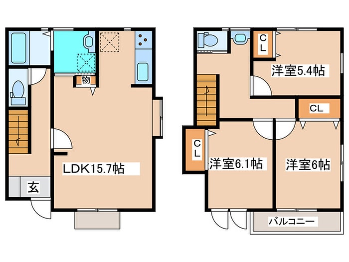 間取り図 プレミアステージＤ号棟