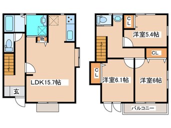 間取図 プレミアステージＤ号棟