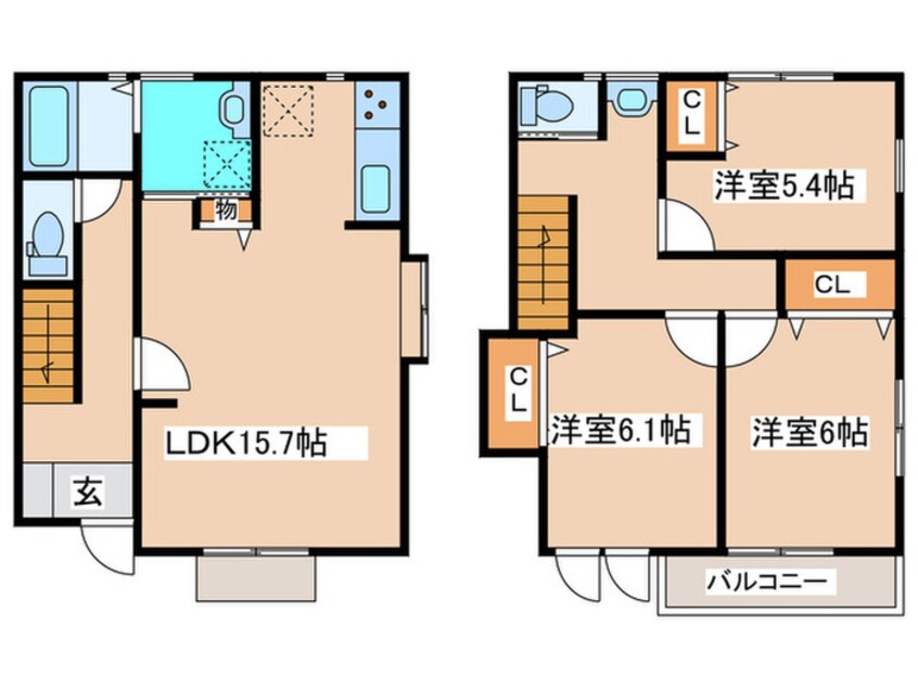 間取図 プレミアステージＤ号棟