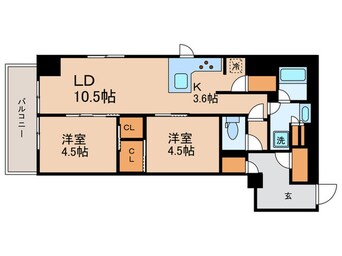 間取図 ＪＰ　ｎｏｉｅ　駒沢大学