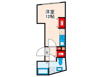 間取図 Cross Gray町屋