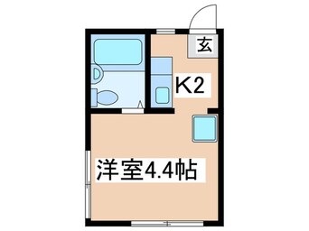 間取図 カレッジコ－ト