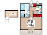 Ｇｒｅｅｎ　Ｆｏｒｅｓｔ 1Kの間取り