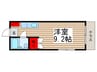 ガ－デンクレスト朝霞 1Rの間取り