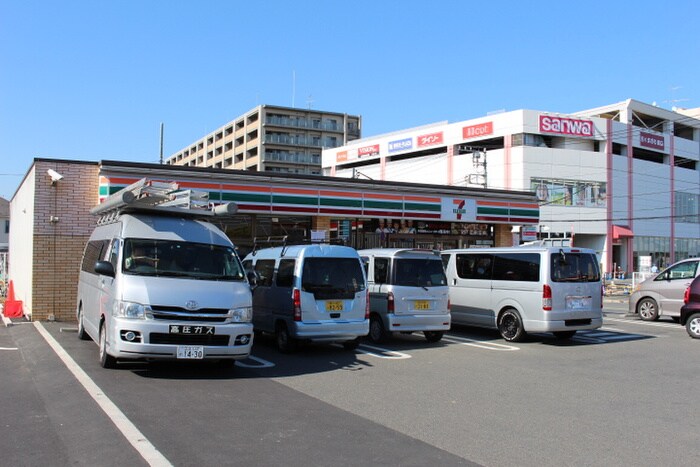 セブンイレブン京王読売ランド前駅(コンビニ)まで350m 紅楓マンション