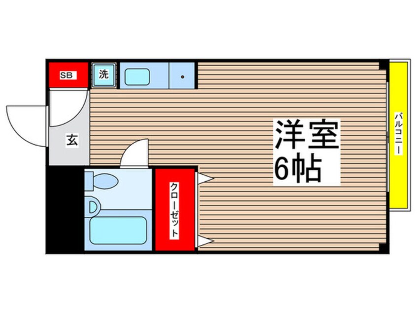 間取図 ラポート船橋
