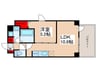 SRS八広 1LDKの間取り
