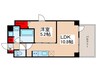 SRS八広 1LDKの間取り