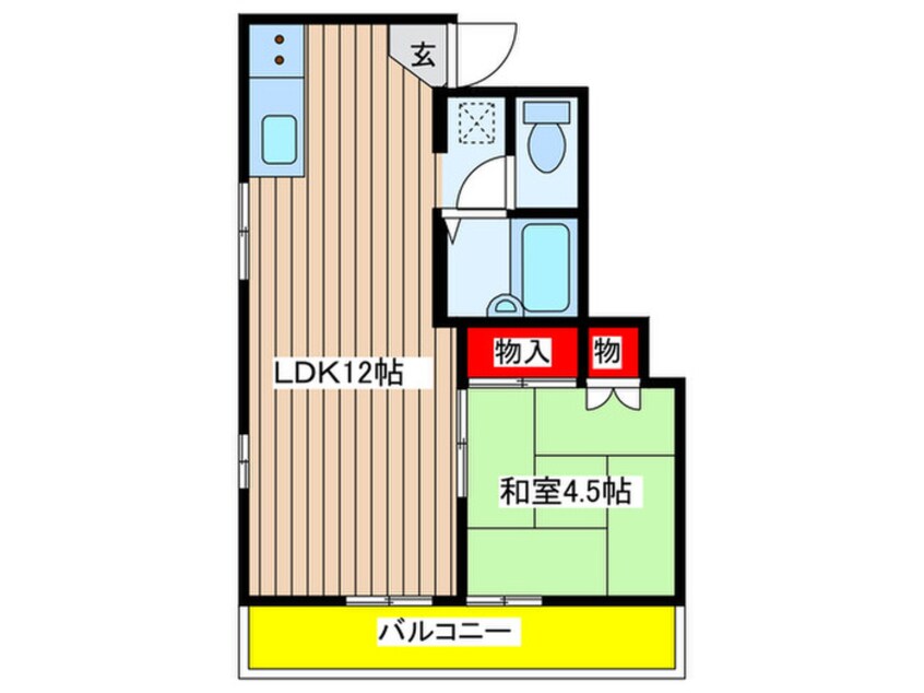 間取図 セヌマヴィラ