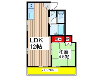 間取図 セヌマヴィラ