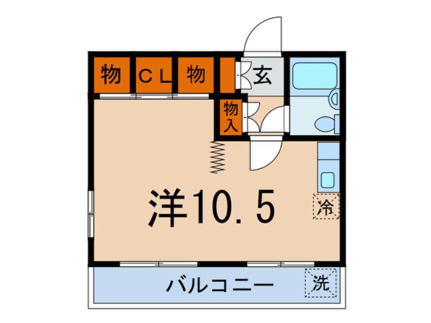 間取図 テラス本郷