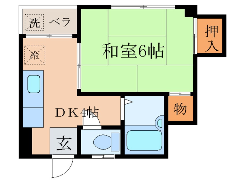 間取図 サンアイハイツ