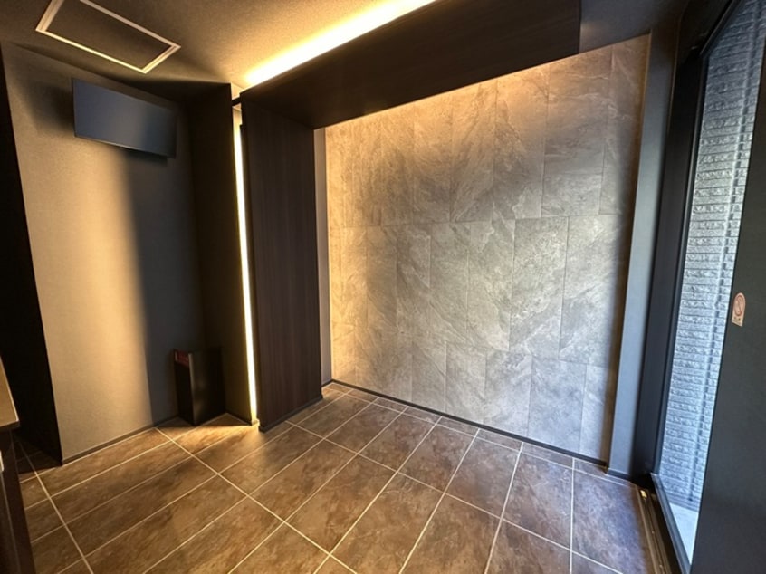 エントランス部分 ロックリッジハウス