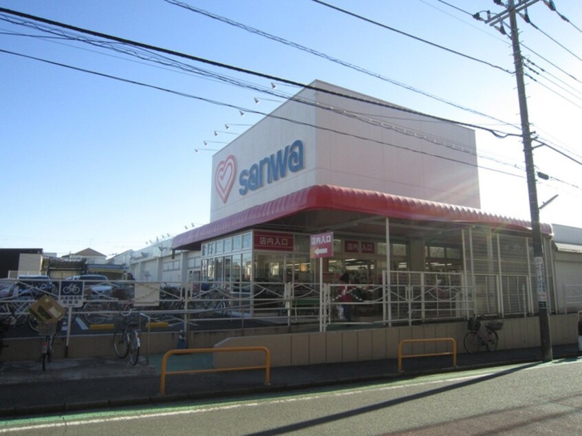 三和 相模台店(スーパー)まで129m ﾌﾟﾗｲﾑﾃﾗｽ小田急相模原Ⅰ　B棟