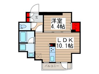 間取図 Dimus入谷Ⅰ