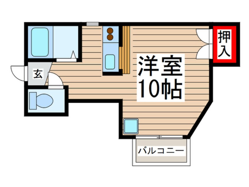 間取図 オネスティ東船橋