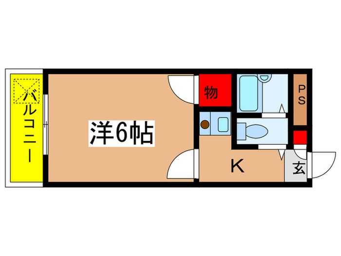 間取り図 シティ－ホ－ムズ中山