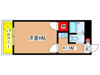 間取図 シティ－ホ－ムズ中山