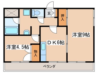 間取図 八千代ハイツ