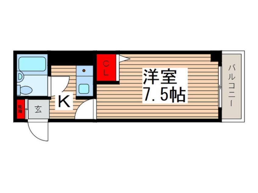 間取図 ローズガーデンA32番館