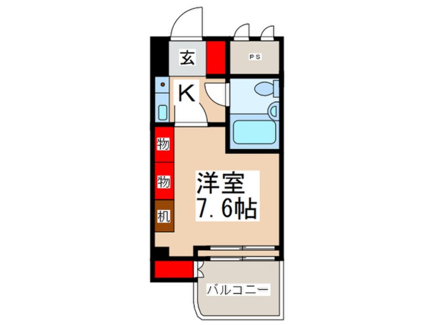 間取図 スペランザ・クニタチ