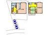 青梅市長淵戸建 2LDKの間取り