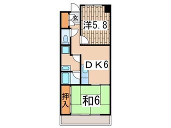 間取図 横尾マンション