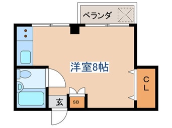 間取図 キャッスルキングロード