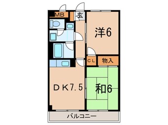 間取図 アルジャンテ　北見