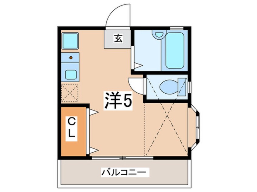 間取図 ジュネス生田