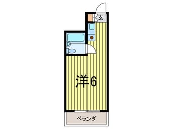 間取図 フェニックス東銀座（６０６）