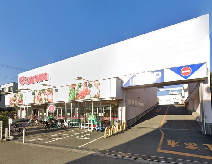 スーパー(スーパー)まで435m サニーフラッツ