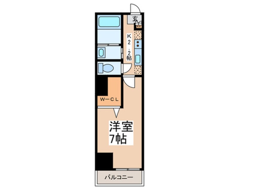 間取図 VAINQUEUR　iwamotocho