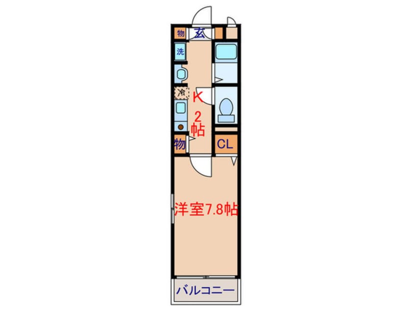 間取図 山本リバーサイドマンション