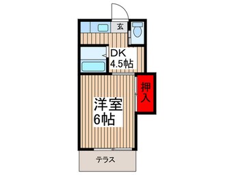 間取図 ロットパレスⅢ