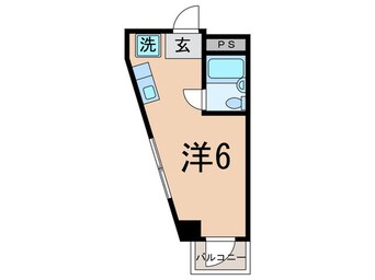 間取図 カーサヴェルデ(403)