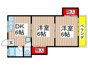 間取図 サンコ－ポ