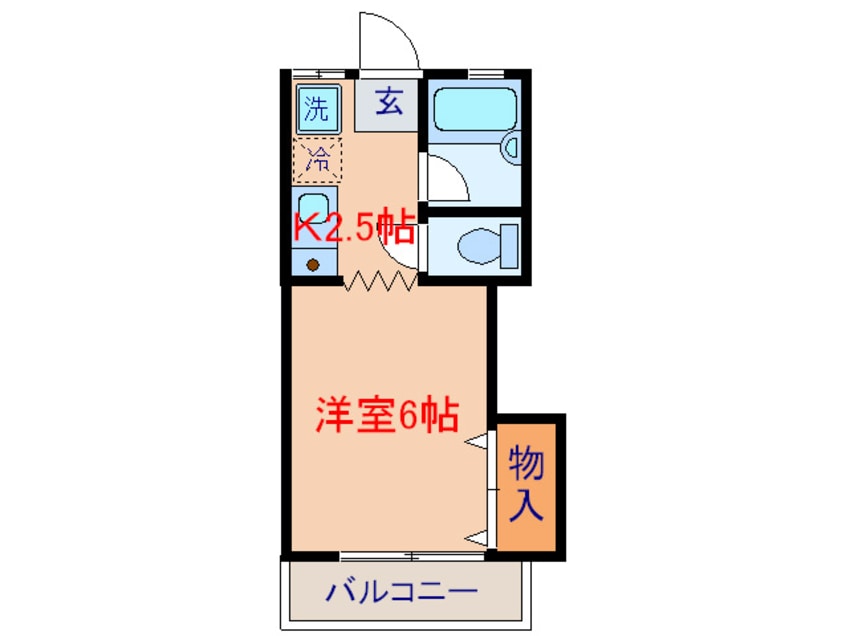 間取図 メゾンプリースト