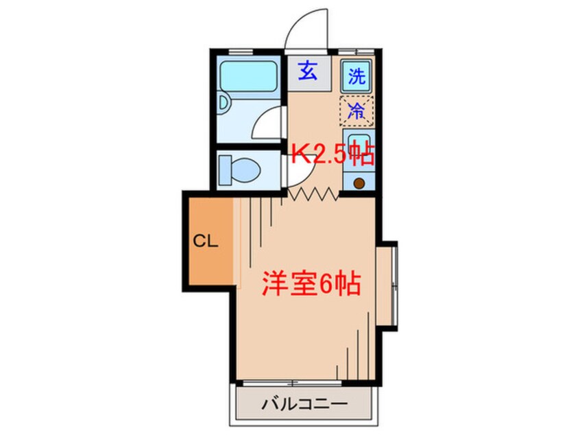 間取図 メゾンプリースト