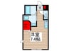 トネリパークフロント２ 1Rの間取り