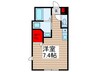 トネリパークフロント２ 1Rの間取り